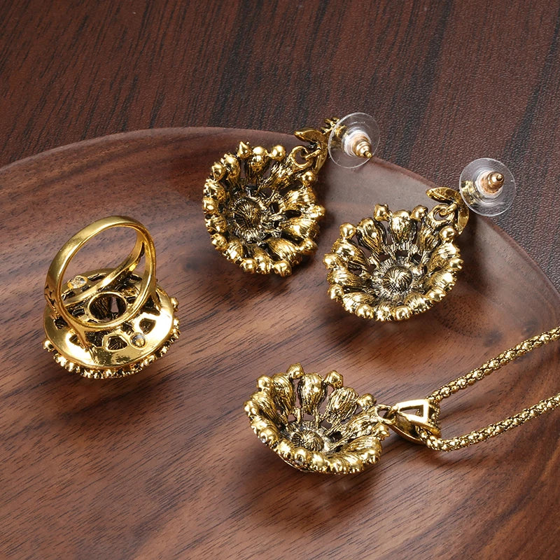 Earring Ring Jewelry Sets