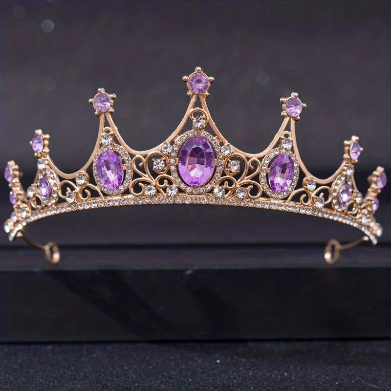 Baroque Crystal Tiaras st - Bijoux Art