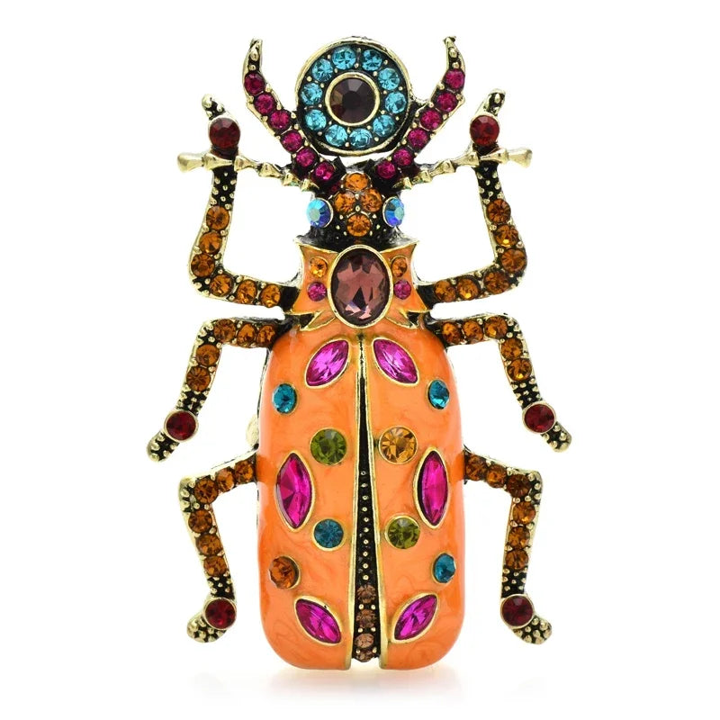 Beetle Brooches f