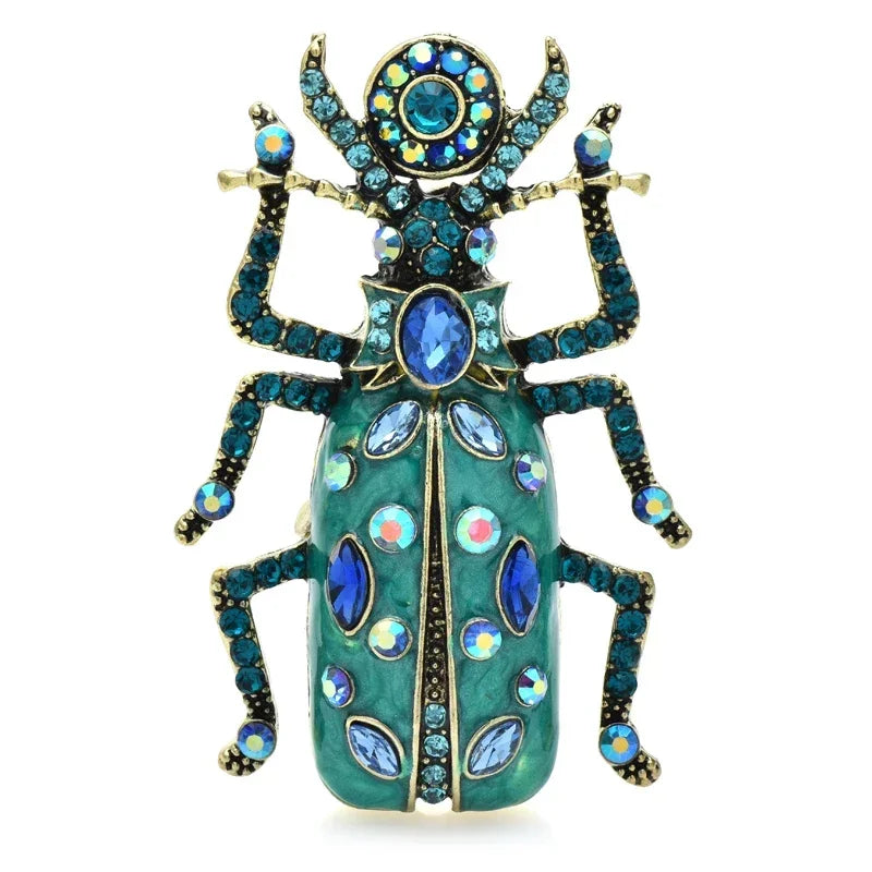 Beetle Brooches f