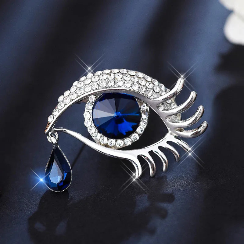 Blue Eye Brooch