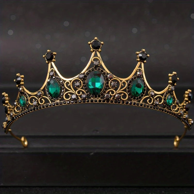 Baroque Crystal Tiaras st - Bijoux Art