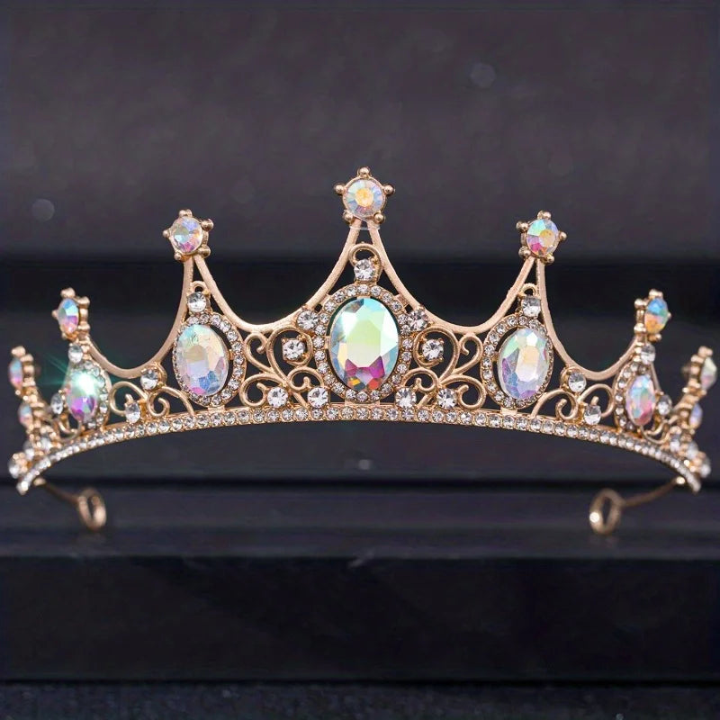 Baroque Crystal Tiaras st - Bijoux Art