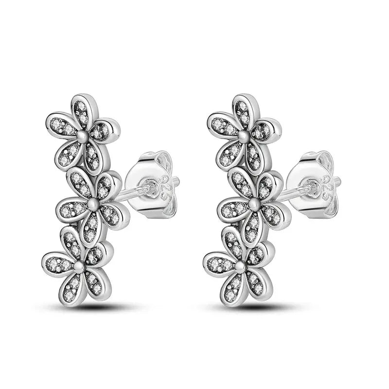 NEW 925 Silver  Stud Earrings