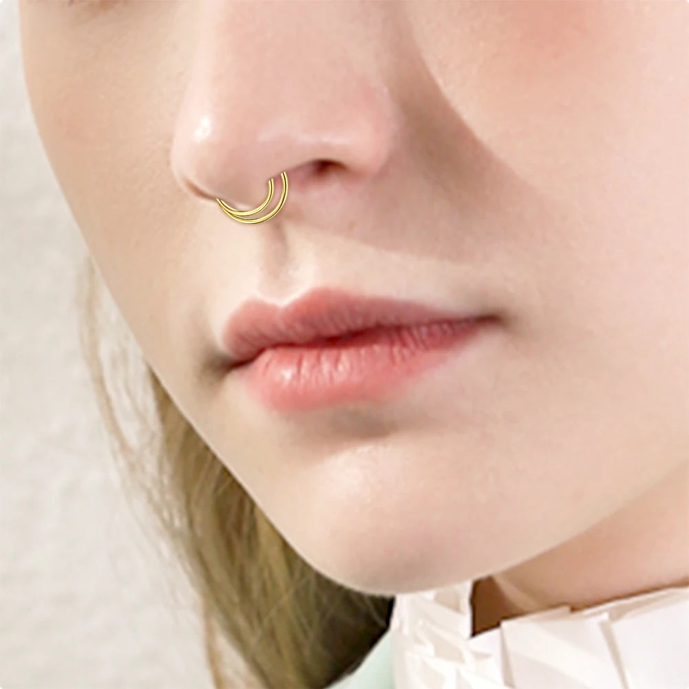 Small Nose Rings - Bijoux Art