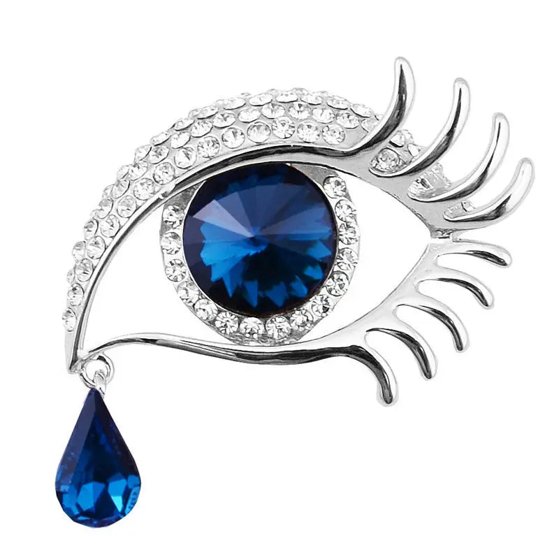 Blue Eye Brooch