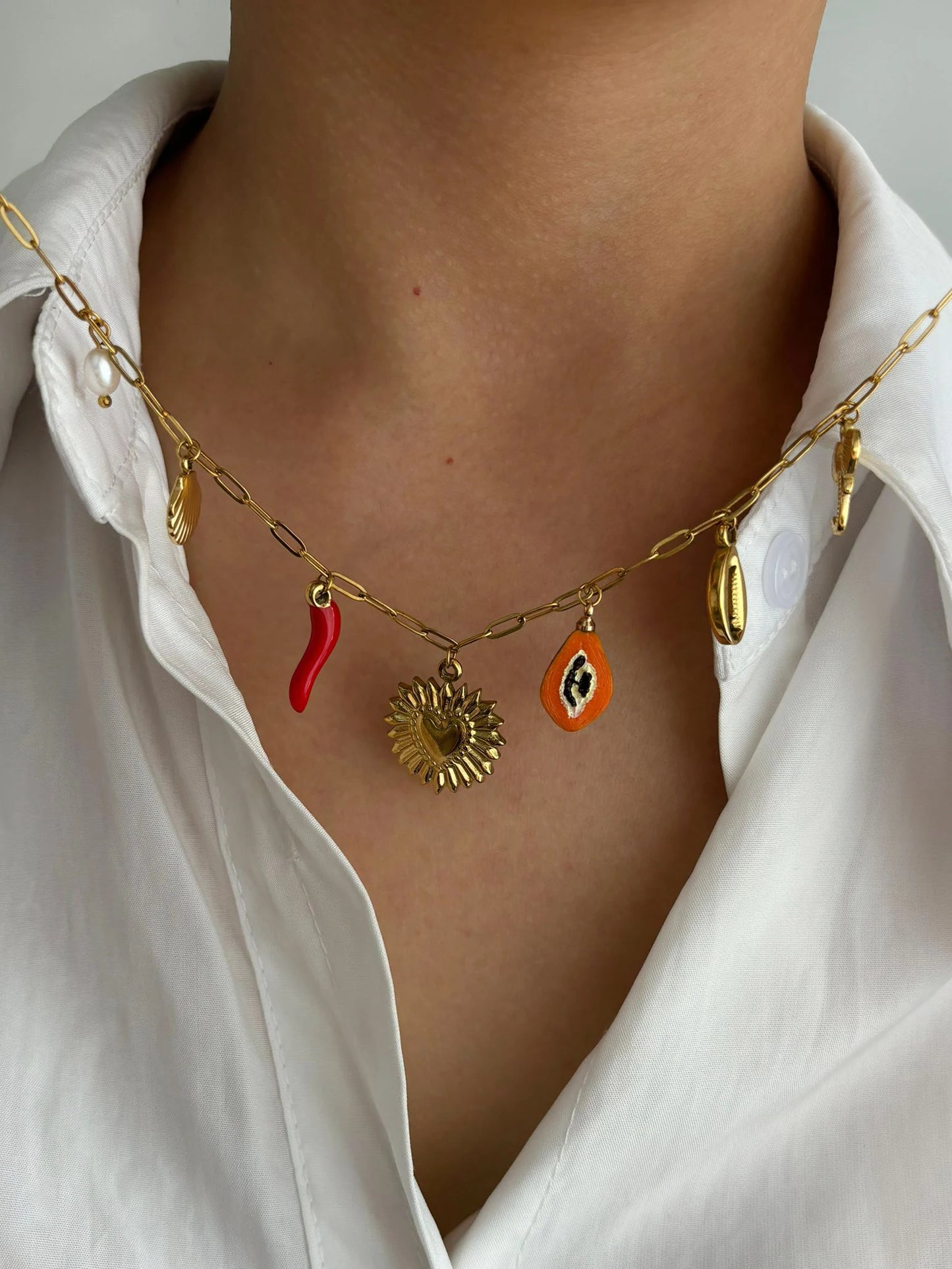 Boho  Gold  Necklace - Bijoux Art