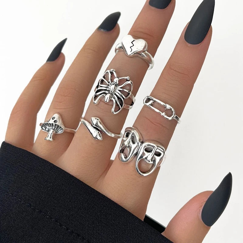 Alloy St Rings - Bijoux Art