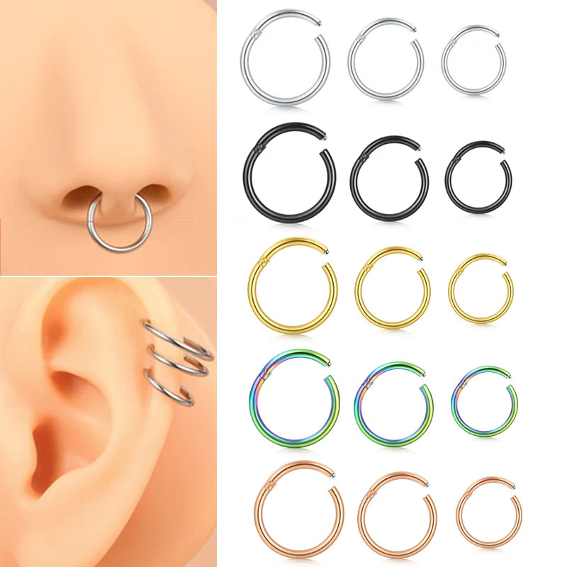 Small Nose Rings - Bijoux Art